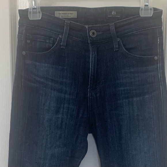 AG Adriano Goldschmied The Farrah Skinny Dark Wash Denim Jeans Women’s 24 - Picture 3 of 11